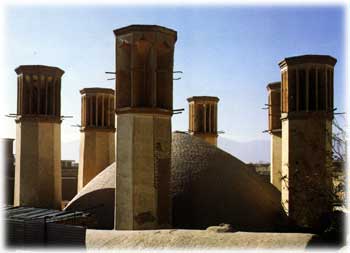 Iran, Yazd, Wind Tower